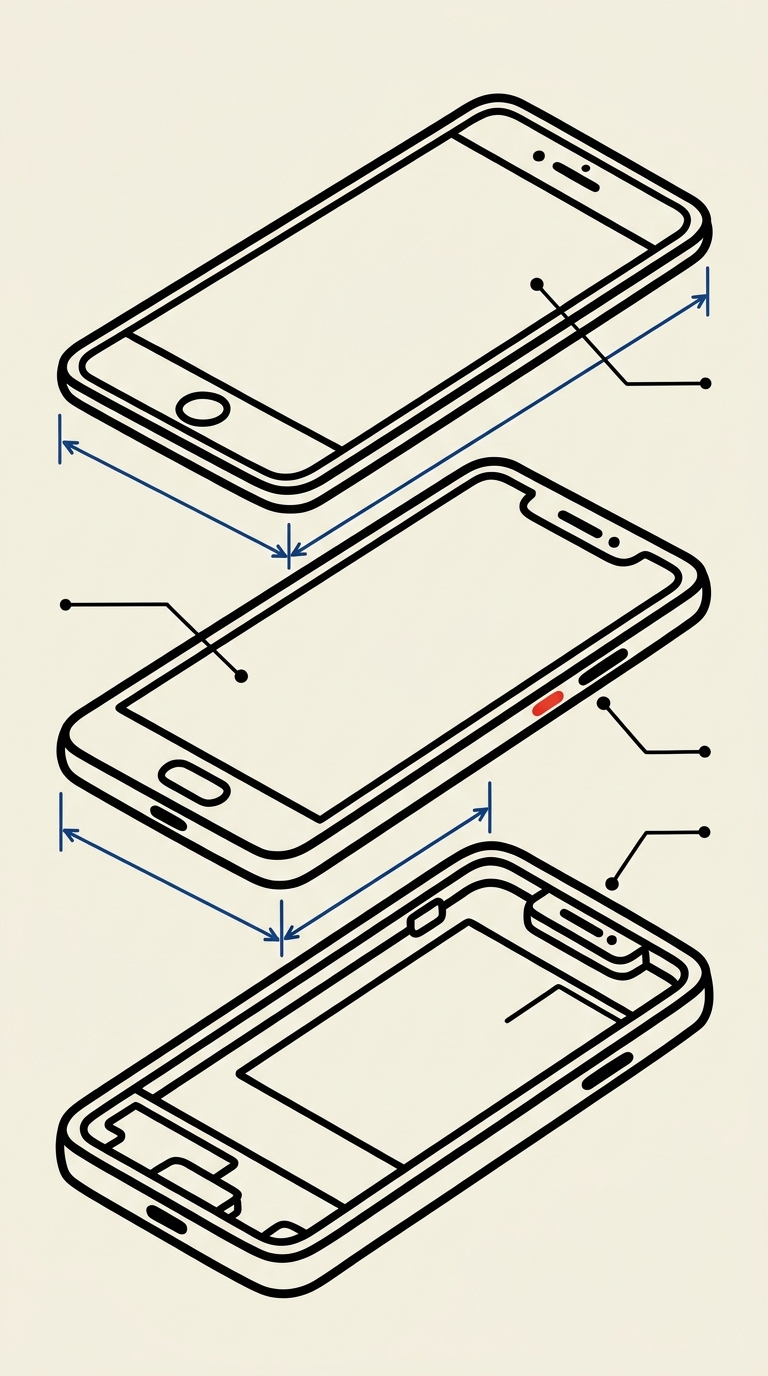 A product, drawn on the bench